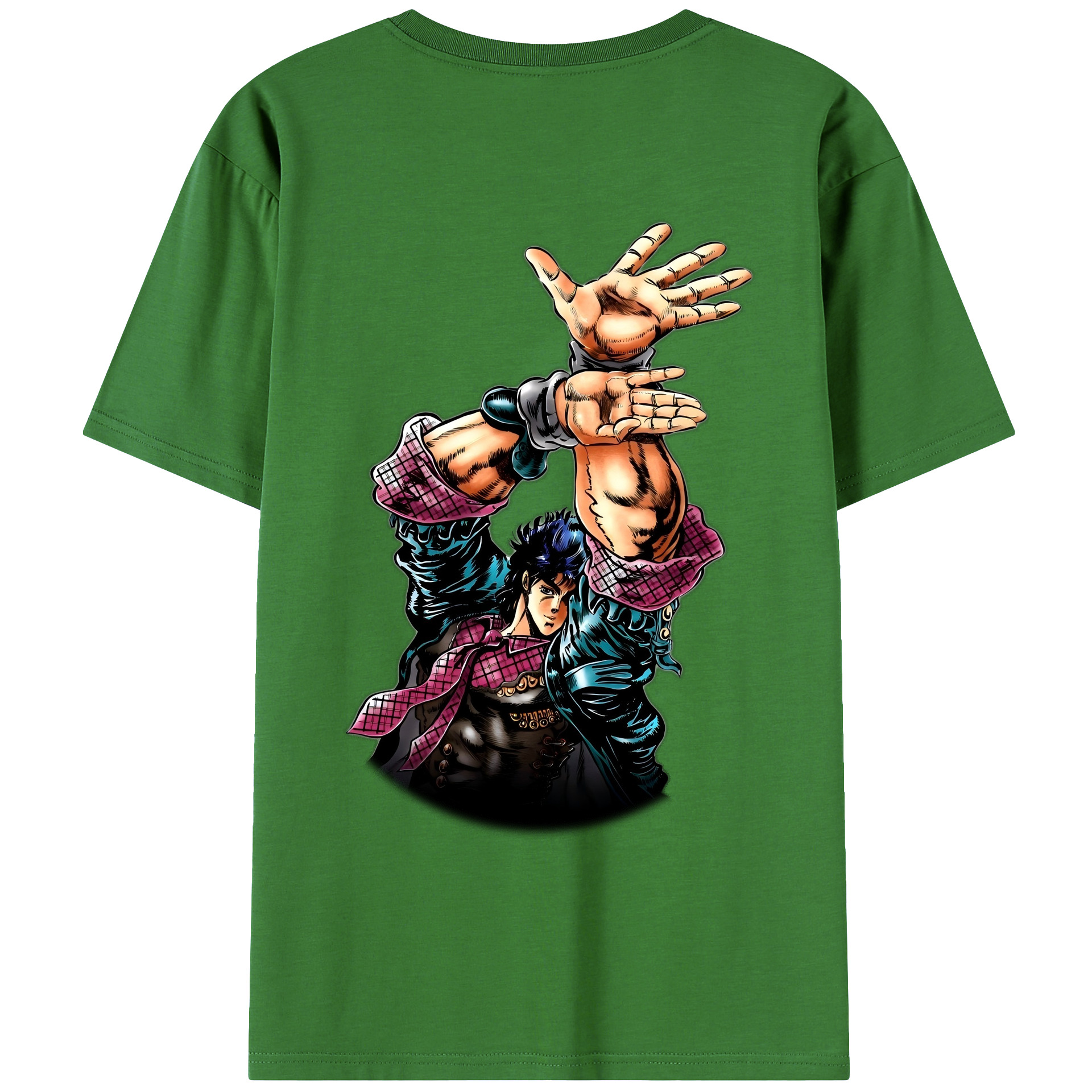 （画像用） ジョジョの奇妙な冒険 /ジョナサン?ジョースター JoJo's Bizarre Adventure Jonathan Joestar レディース半袖Tシャツ(バックプリント)